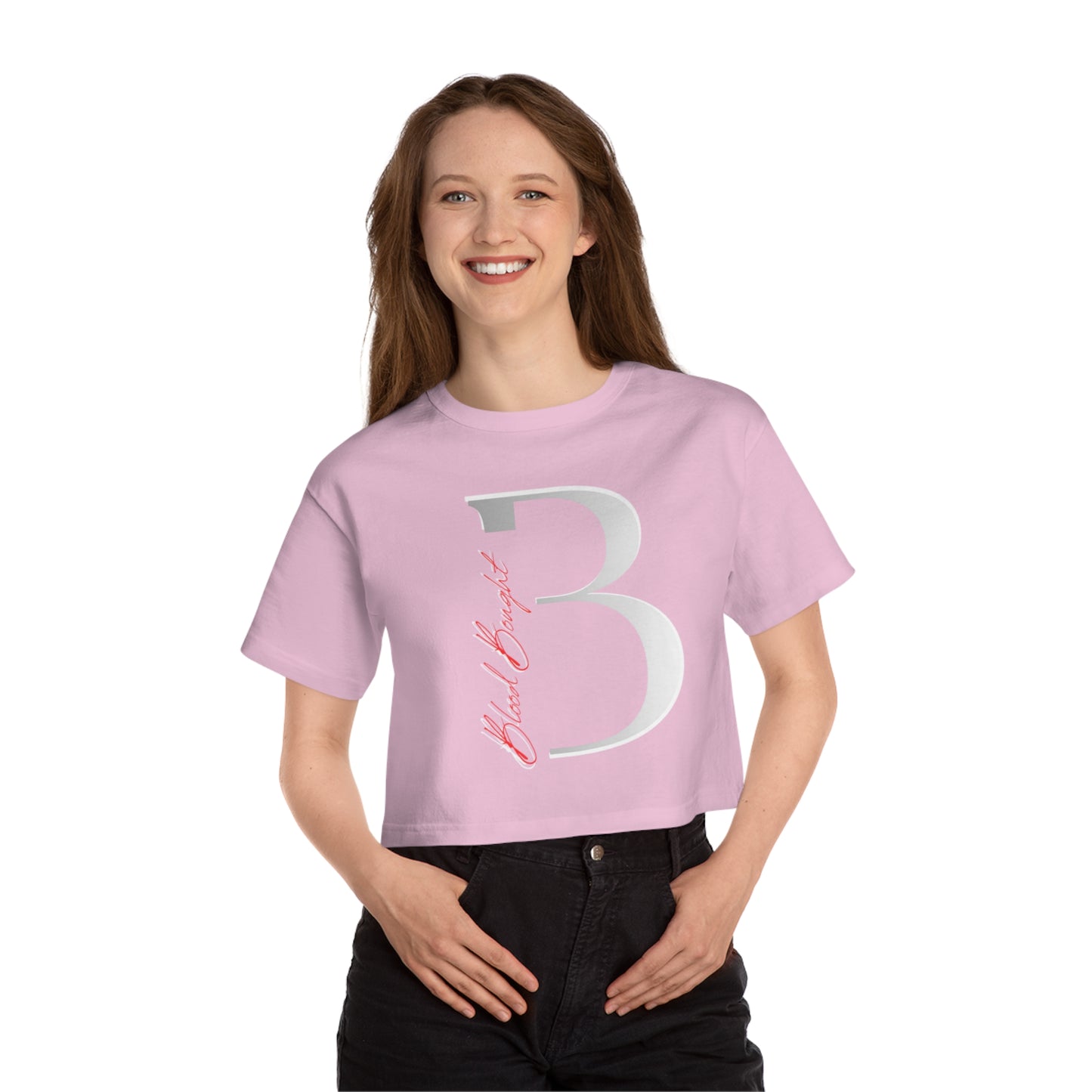 Gods Property Co. Cropped T-Shirt — Women's Champion Heritage Tee