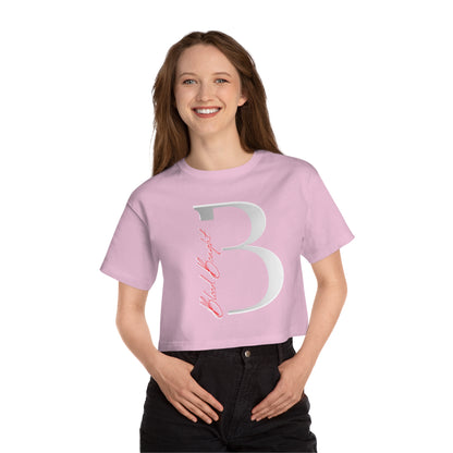 Gods Property Co. Cropped T-Shirt — Women's Champion Heritage Tee