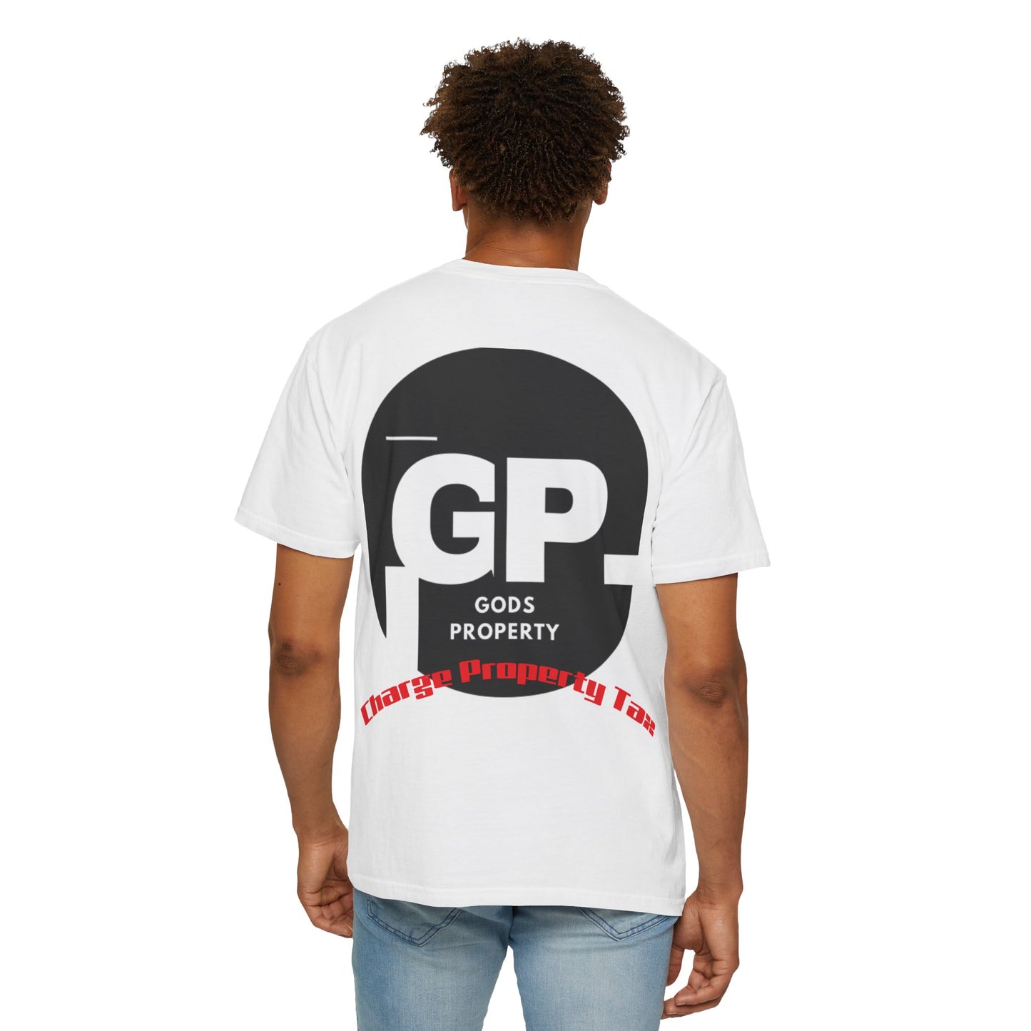 Gods Property 'GP' Logo T-Shirt — Graphic Crewneck Tee