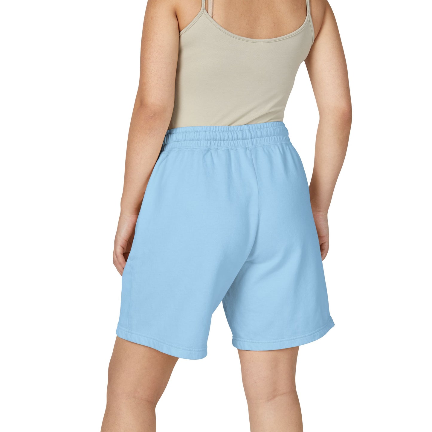 BOAF Fleece Sweat Shorts — Minimal Abstract B Logo Lounge Shorts