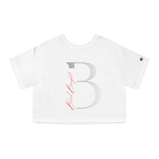 Gods Property Co. Cropped T-Shirt — Women's Champion Heritage Tee