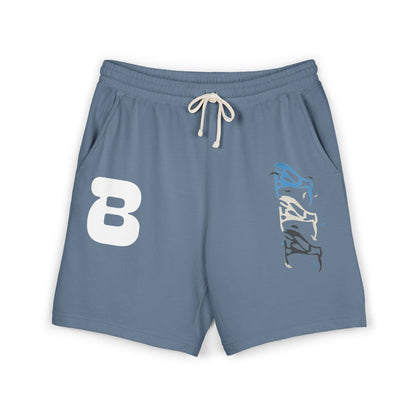 BOAF Fleece Sweat Shorts — Minimal Abstract B Logo Lounge Shorts