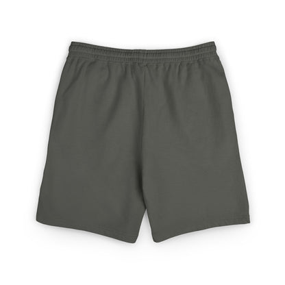 BOAF Fleece Sweat Shorts — Minimal Abstract B Logo Lounge Shorts