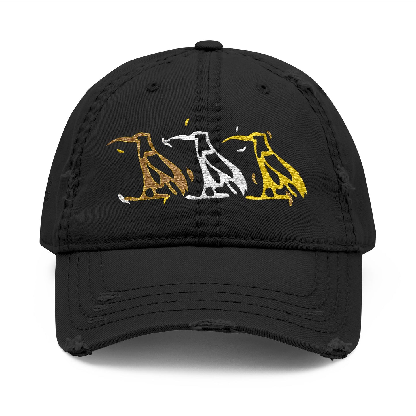Dad Hat — BOAF Embroidered Distressed Cap