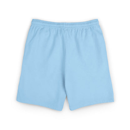 BOAF Fleece Sweat Shorts — Minimal Abstract B Logo Lounge Shorts
