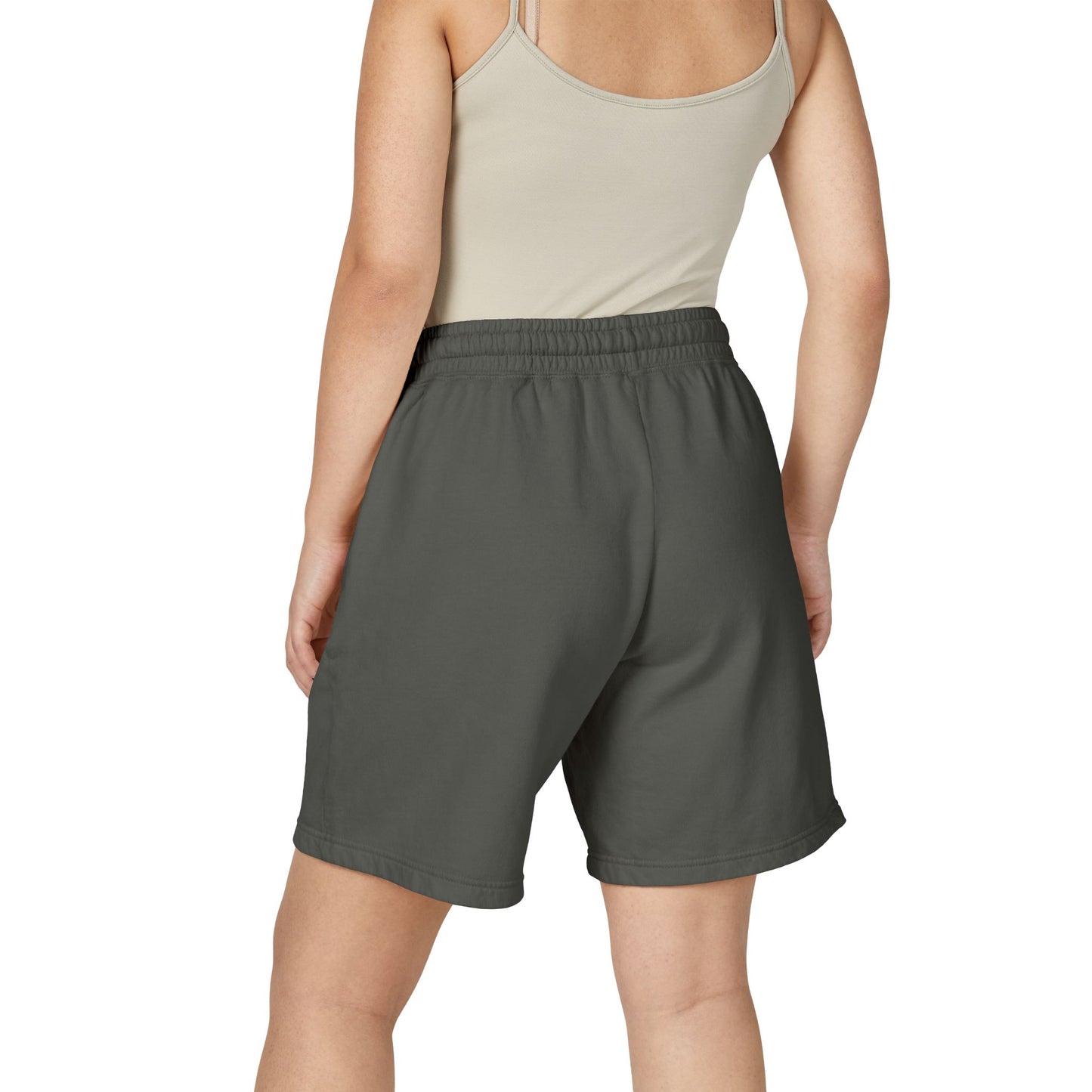 BOAF Fleece Sweat Shorts — Minimal Abstract B Logo Lounge Shorts