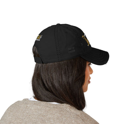 Dad Hat — BOAF Embroidered Distressed Cap