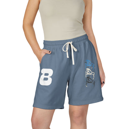 BOAF Fleece Sweat Shorts — Minimal Abstract B Logo Lounge Shorts