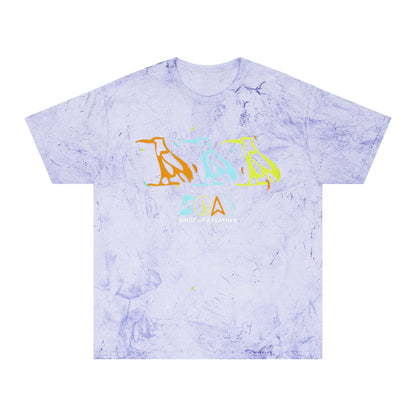 Tie-Dye Bird Graphic T-Shirt — "Birdz of a Feather"