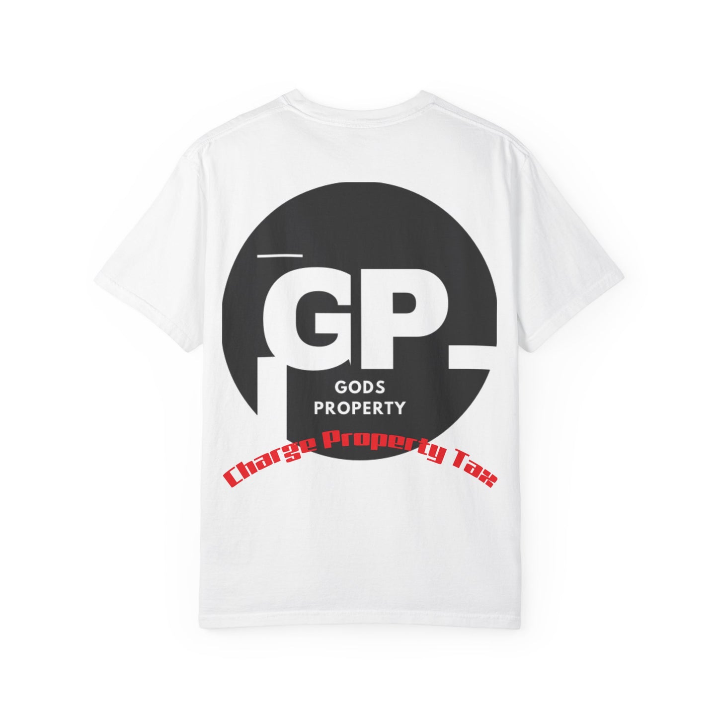 Gods Property 'GP' Logo T-Shirt — Graphic Crewneck Tee