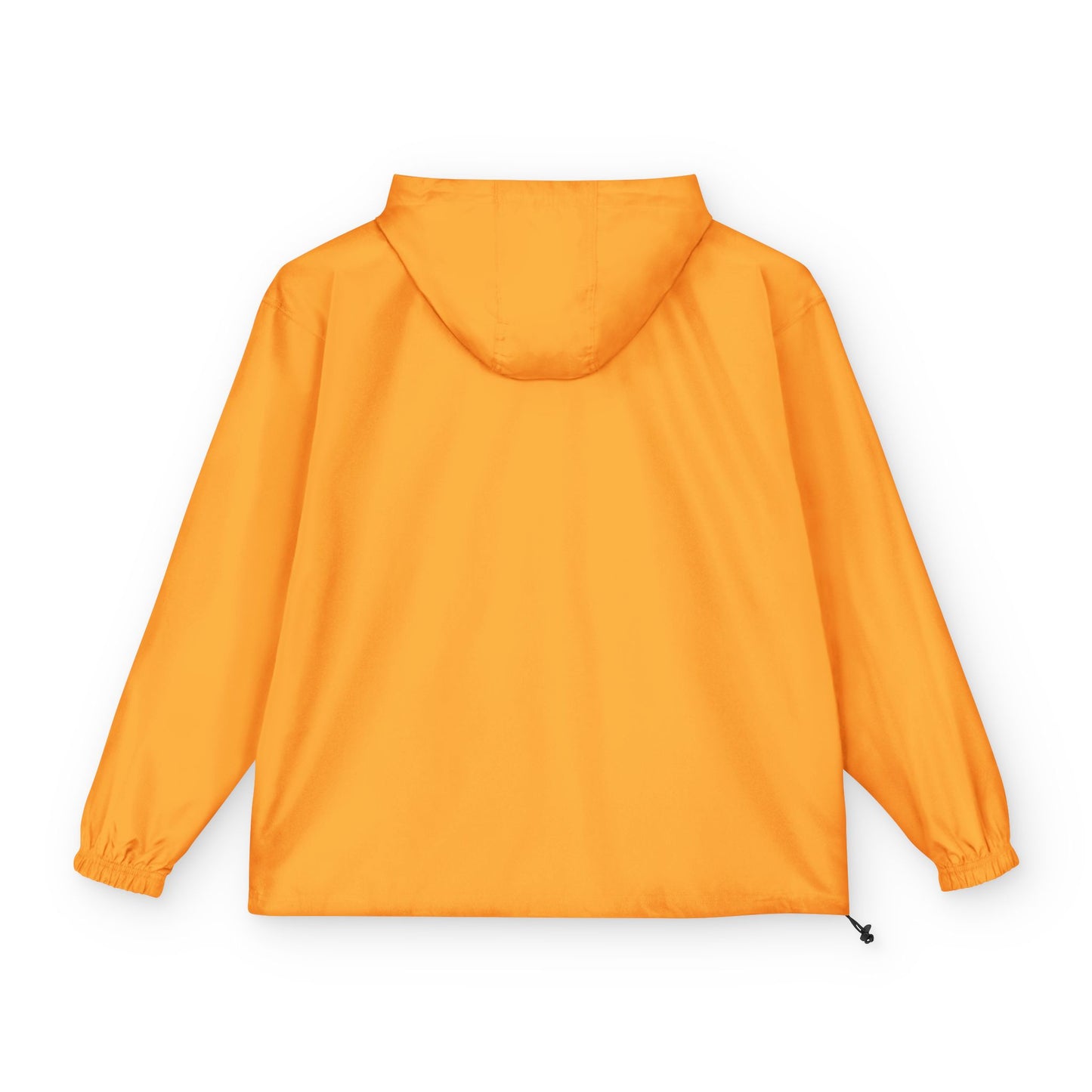 Packable Anorak Jacket — Orange Floral '3' Chest Print