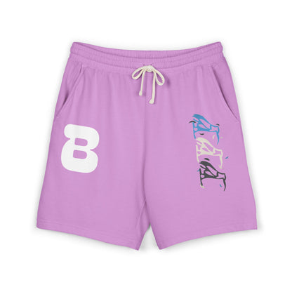 BOAF Fleece Sweat Shorts — Minimal Abstract B Logo Lounge Shorts