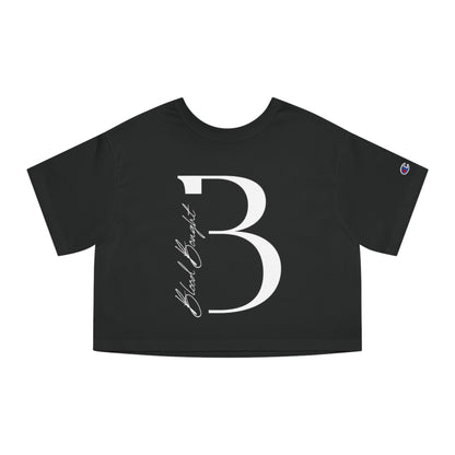 Gods Property Co. Cropped T-Shirt — Women's Champion Heritage Tee