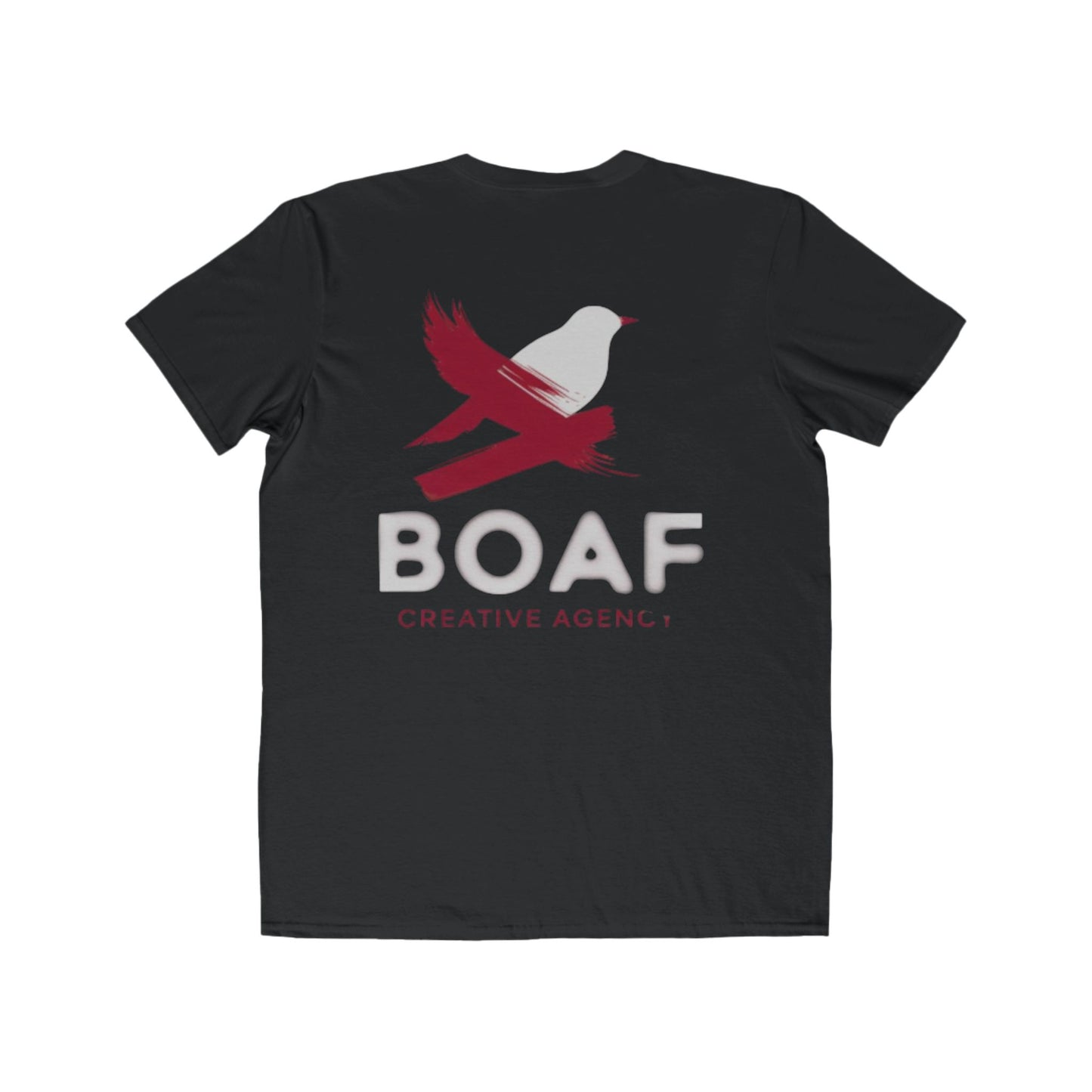 BOAF Creative Agency Graphic Tee — BOAF Bird Logo Lightweight Men's T-Shirt