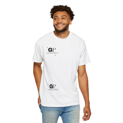 Gods Property 'GP' Logo T-Shirt — Graphic Crewneck Tee